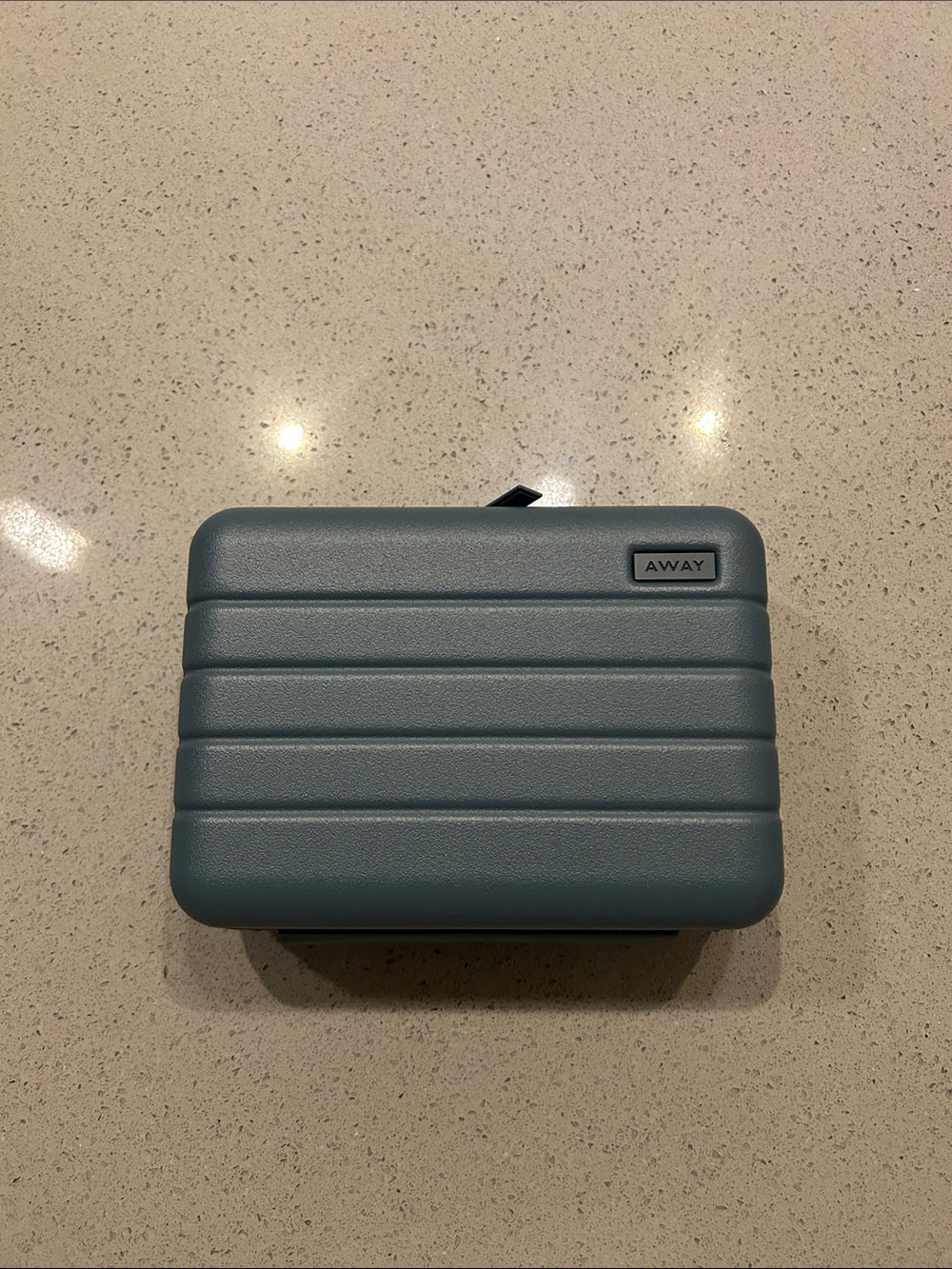 Away Coast Blue Hard-Shell Crossbody Case